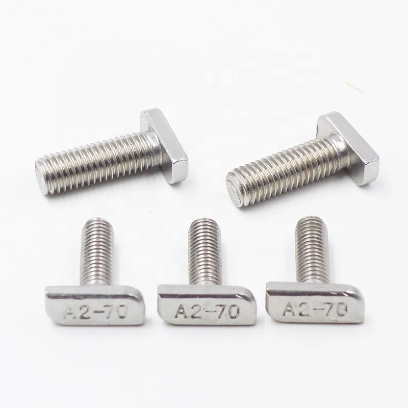 Stainless Steel T Type Head Bolts 304 316 A2 A4